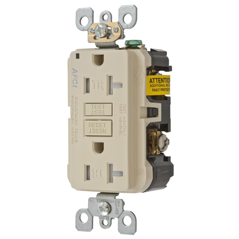 AFR20TRI HUBBELL 20A ARC TR RCPT