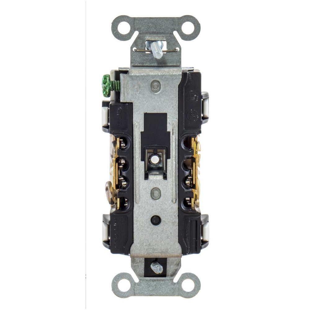 BR20WHI HUBBELL RCPT DUP SB COM