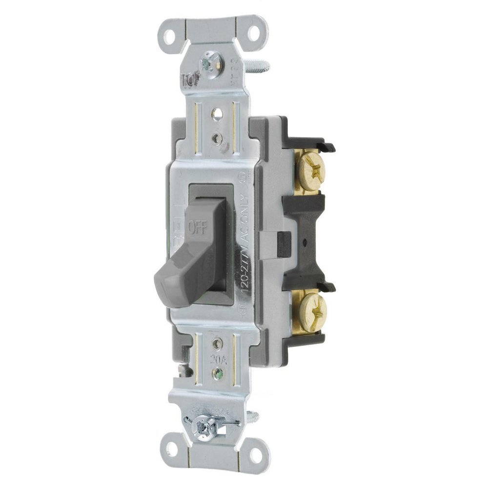 CS120GY HUB 20A SP GREY SWITCH..