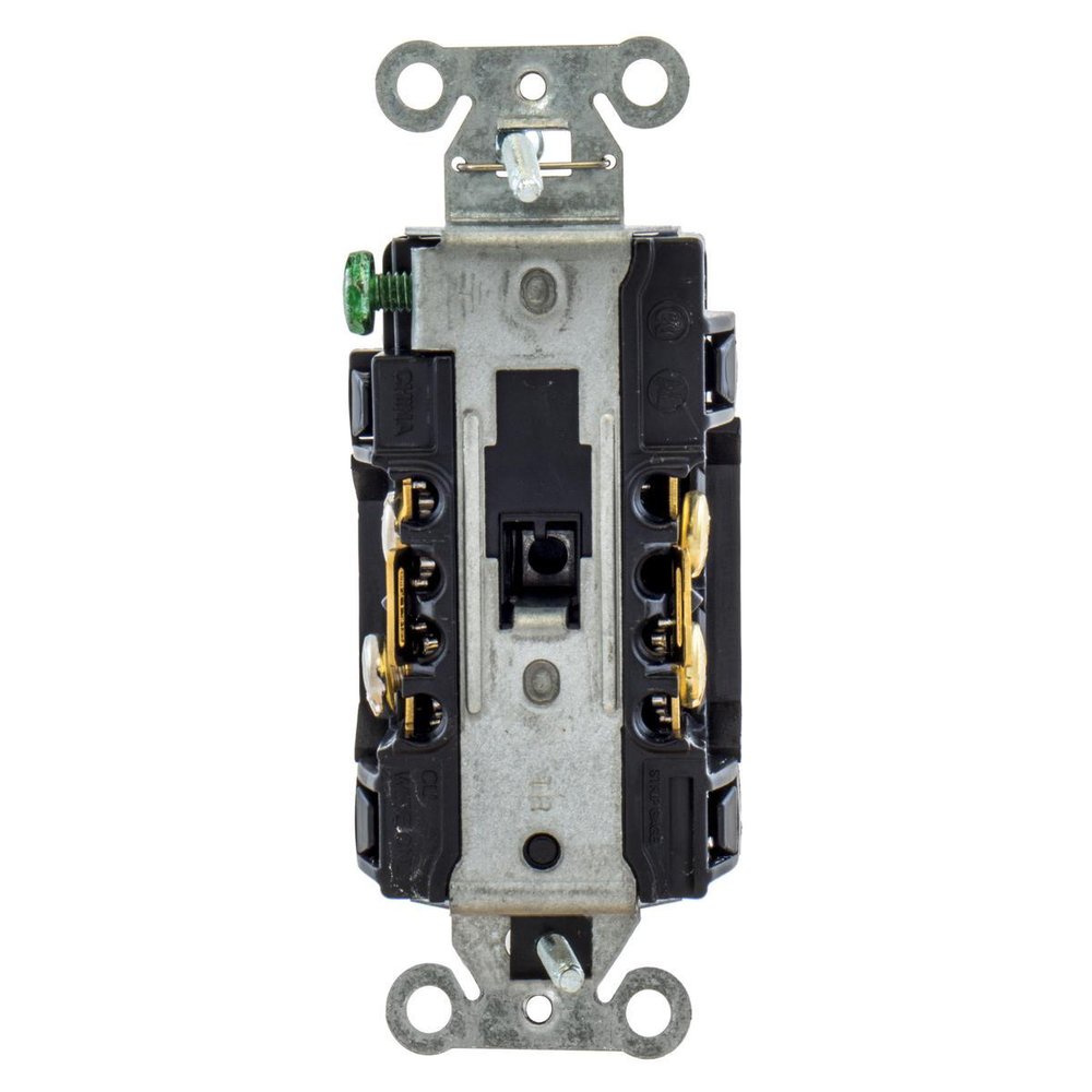 DR20BLK HUBBELL DECO RCPT COMM
