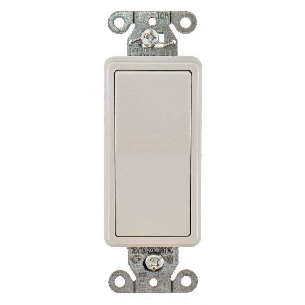 DS120W HUBBELL SWITCH DECO SER
