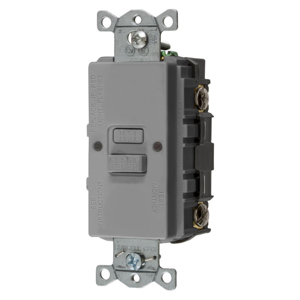 GFBFST20GY HUBBELL 20A COM SELF