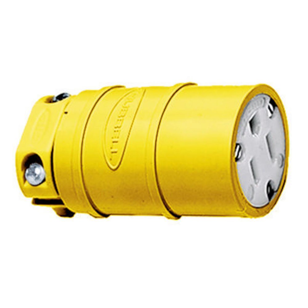 HBL1547 HUB 2P-3W-15A-125VAC YLW