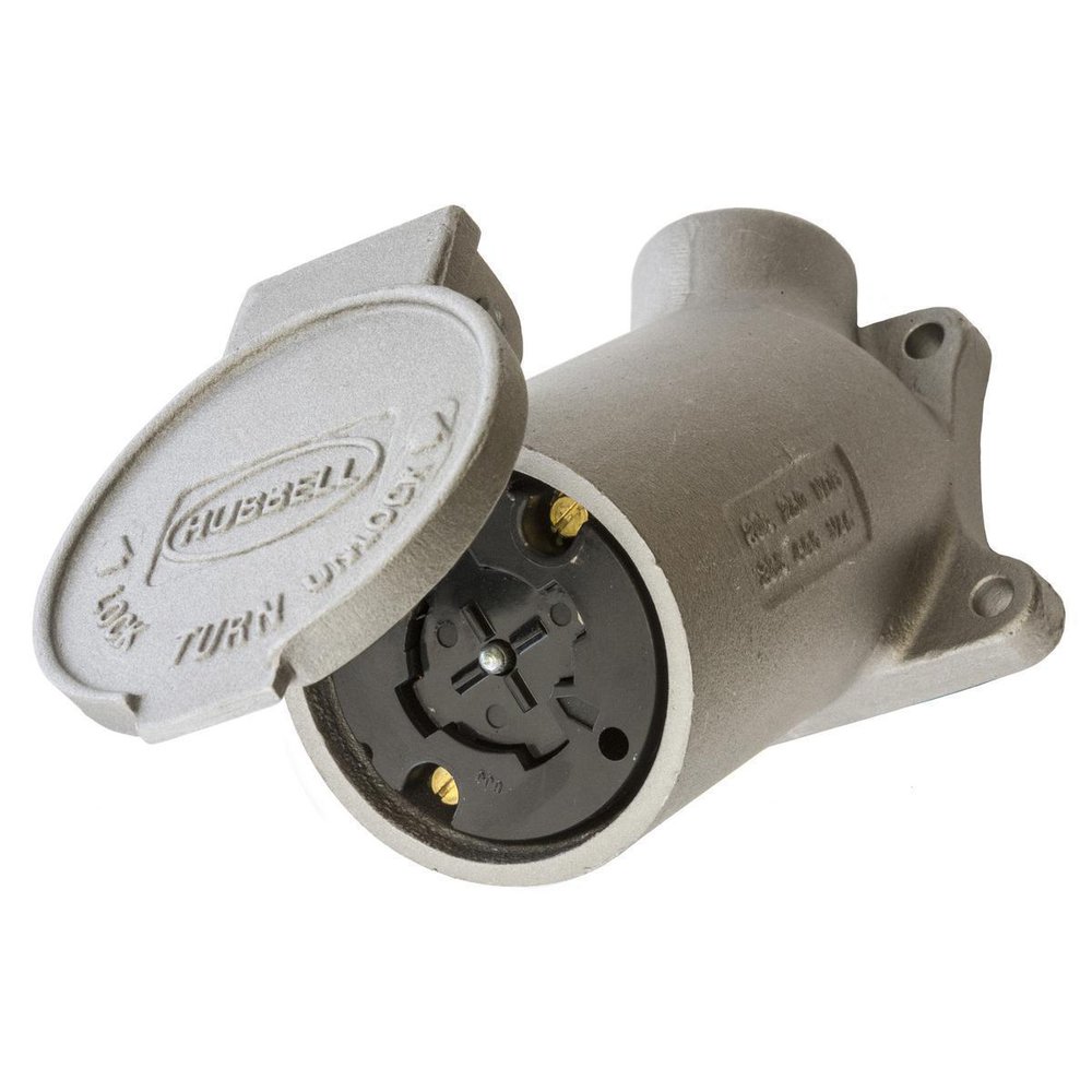 HBL21420 HUB 4W GRND CONN