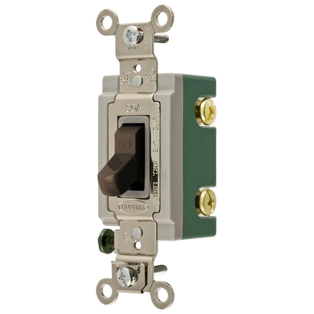 HBL3032 HUB 2P-30A-120/277VAC BRN