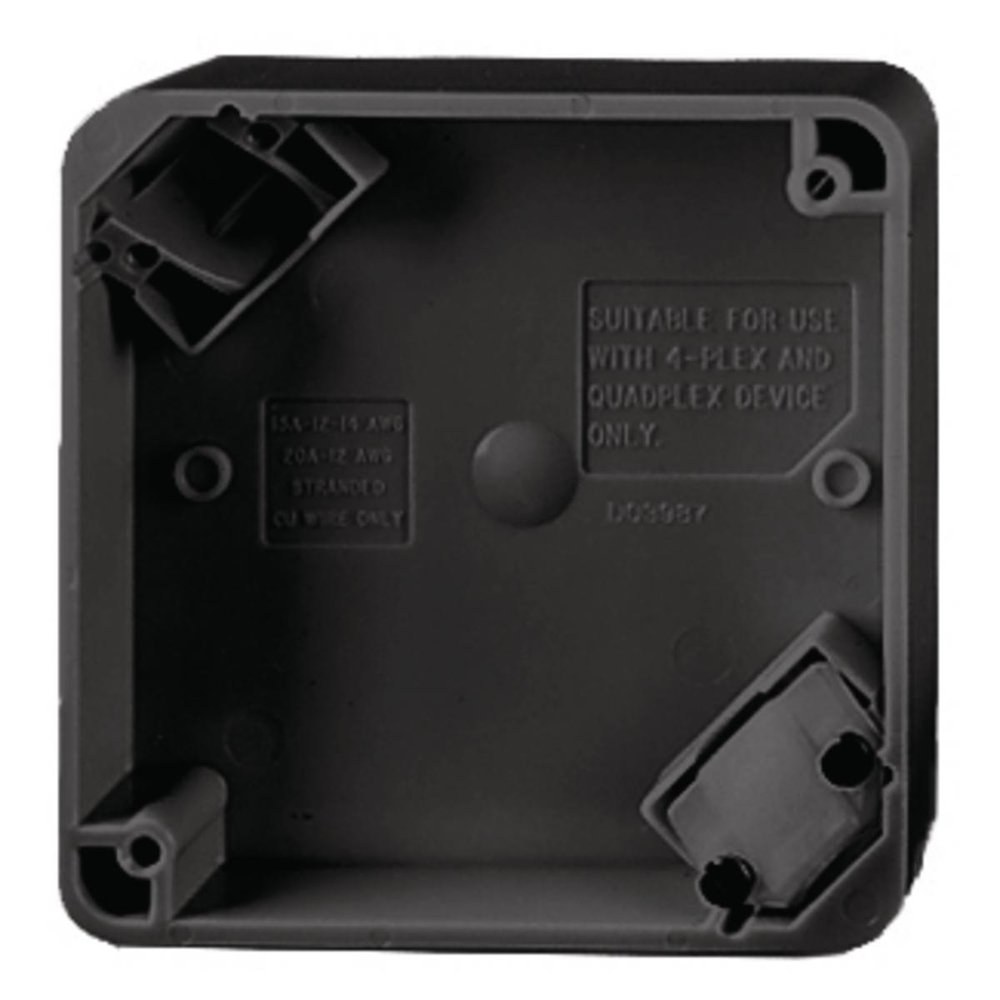 HBL4PBBK HUB BLK PORTABLE BOX