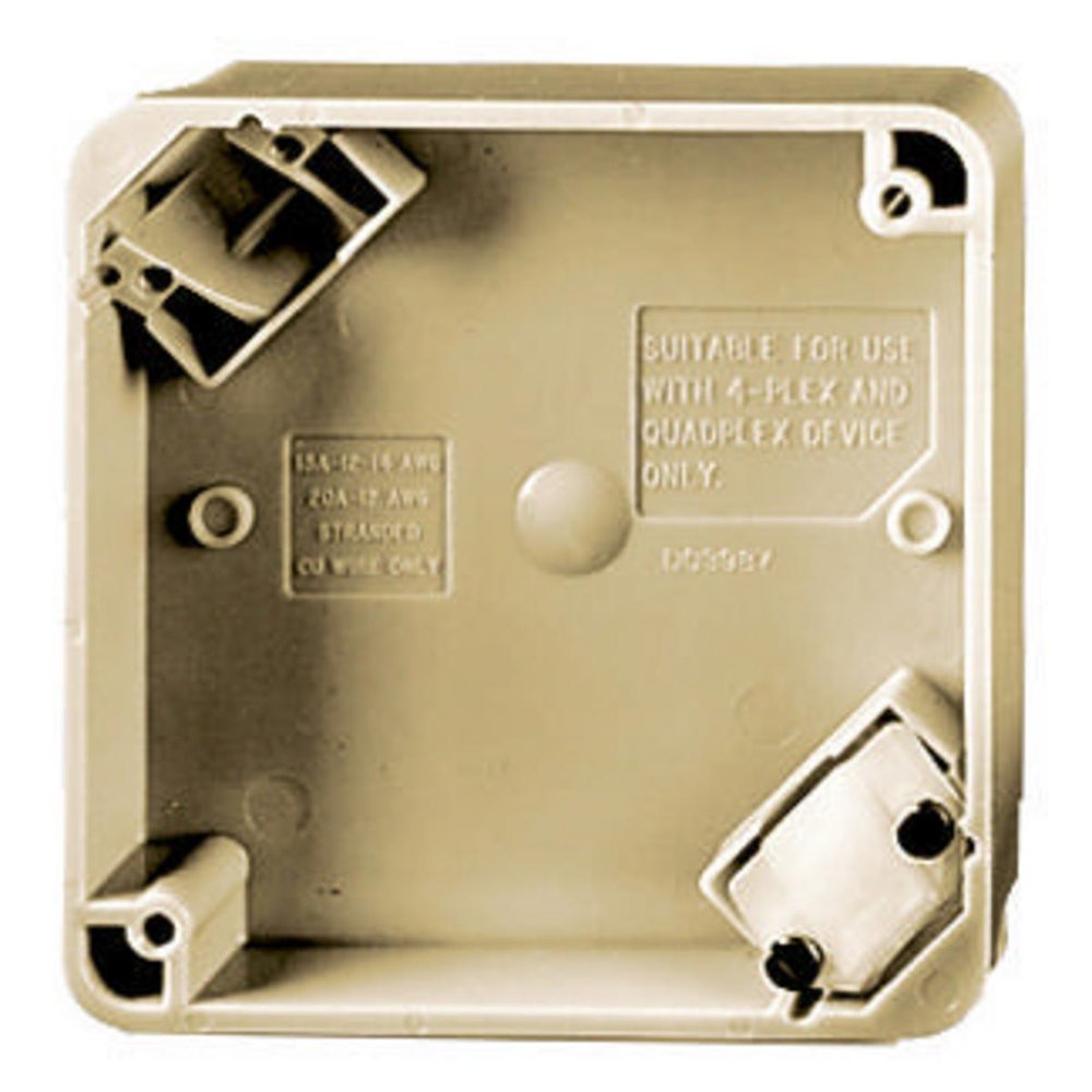 HBL4PB-I HUB 4-PLEX BOX