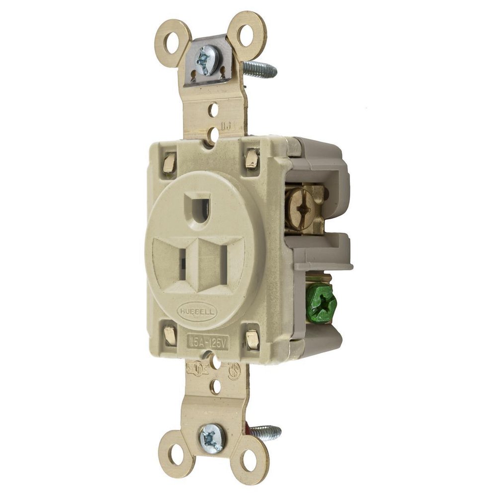 HBL5261I HUB 2P-3W-15A-125V IV SGL