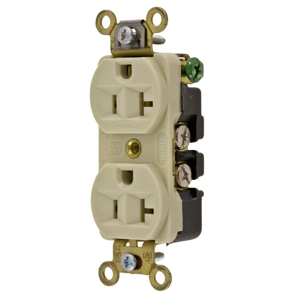 HBL5352I HUB 2P-3W-20A-125V IV DPLX
