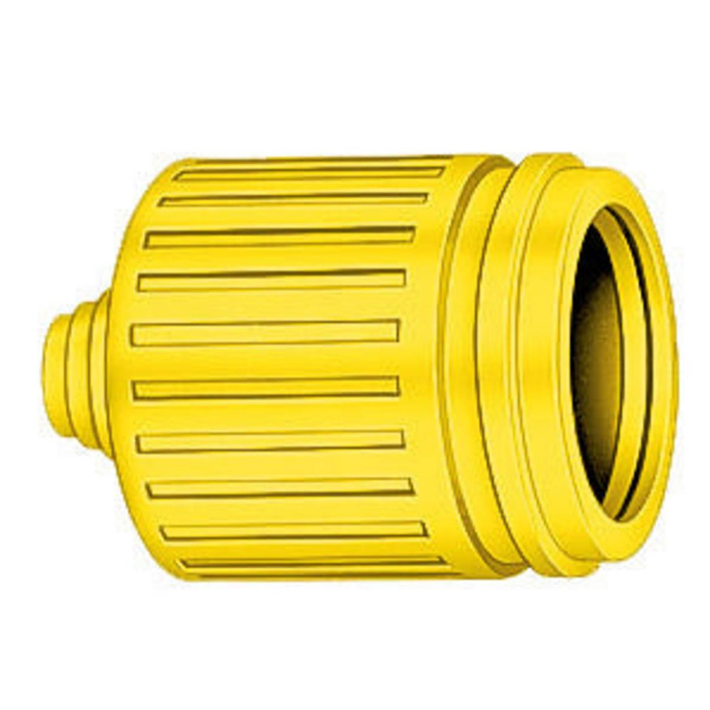 HBL60CM17 HUB YELLOW WEATHERPROOF