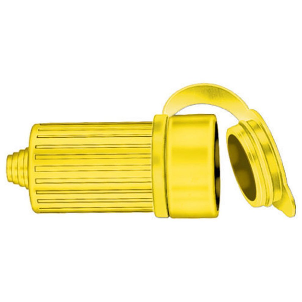 HBL60CM18 HUB YELLOW WEATHERPROOF