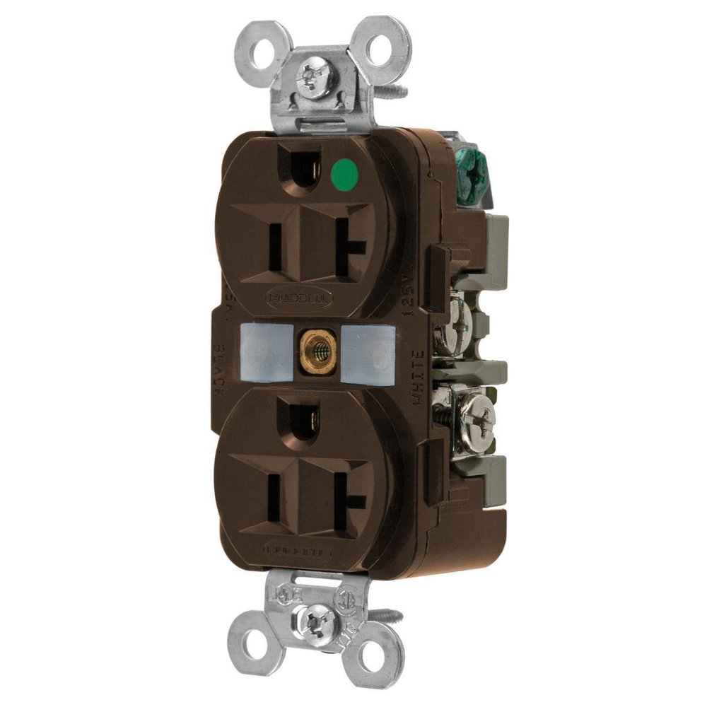 HBL8300 HUB BRN DPLX RCPT..