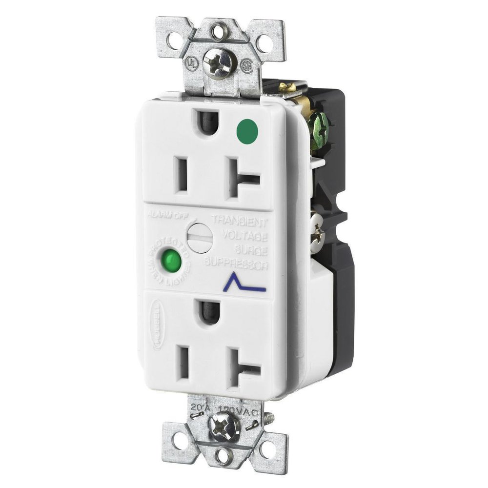 HBL8362WSA HUB 20A125V WHITE HOSP