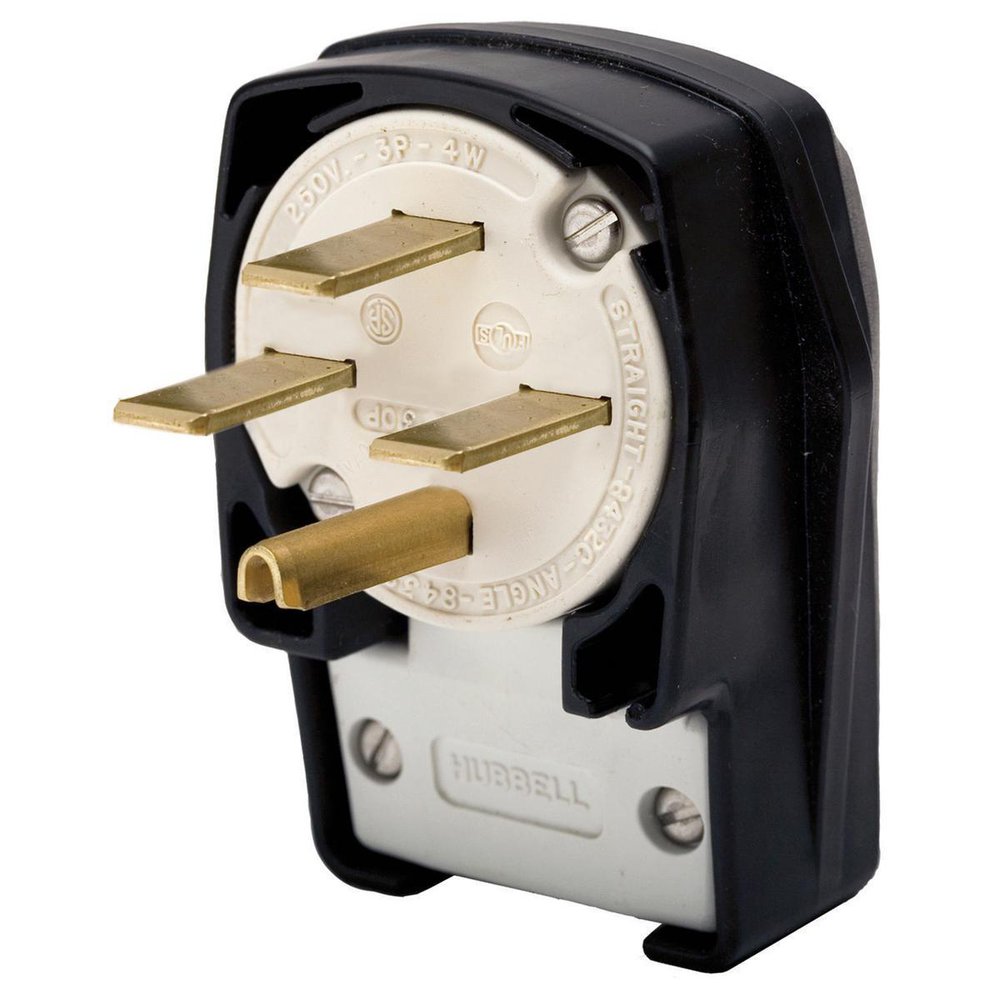 HBL8432C HUB 3P4W 30A 250V ANG MALE