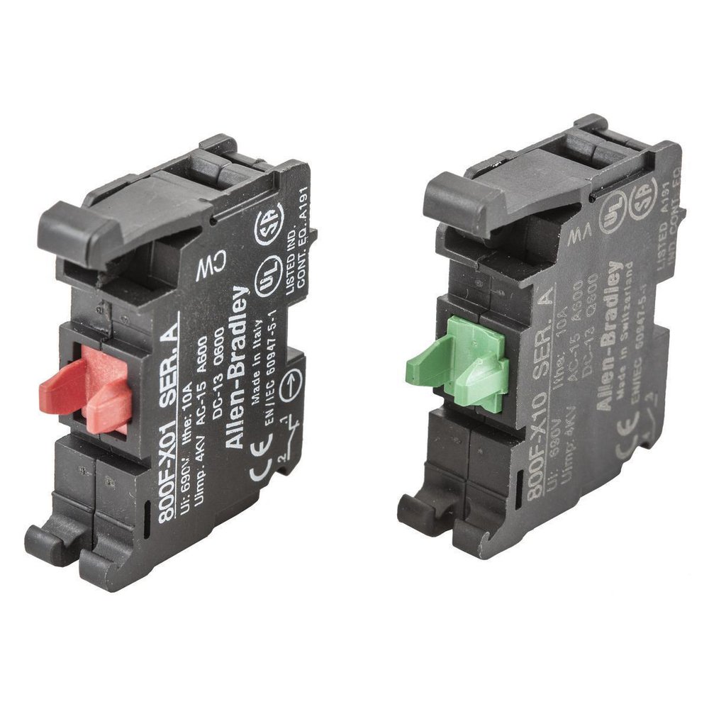 HBLACFSNO HUBBELL AUX CONTACT NO