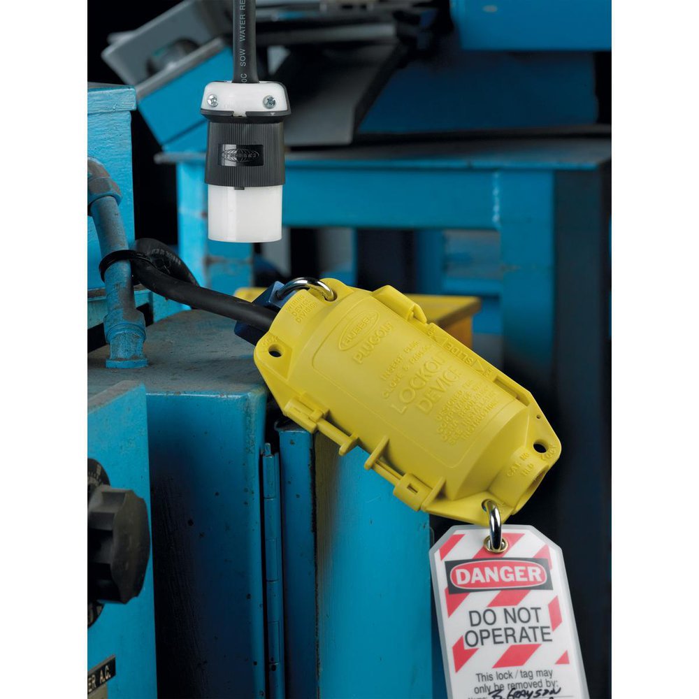 HLD HUB YELLOW LOCKOUT DEVICE