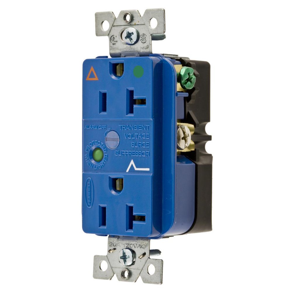 IG8362SA 20A 125V BLU RCPT HUBW