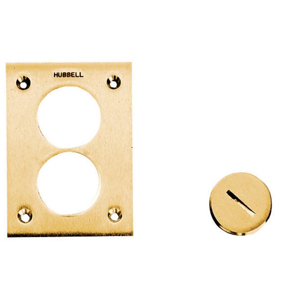 S5002 HUBBELL BRASS 3/4^ FLUSH PLUG