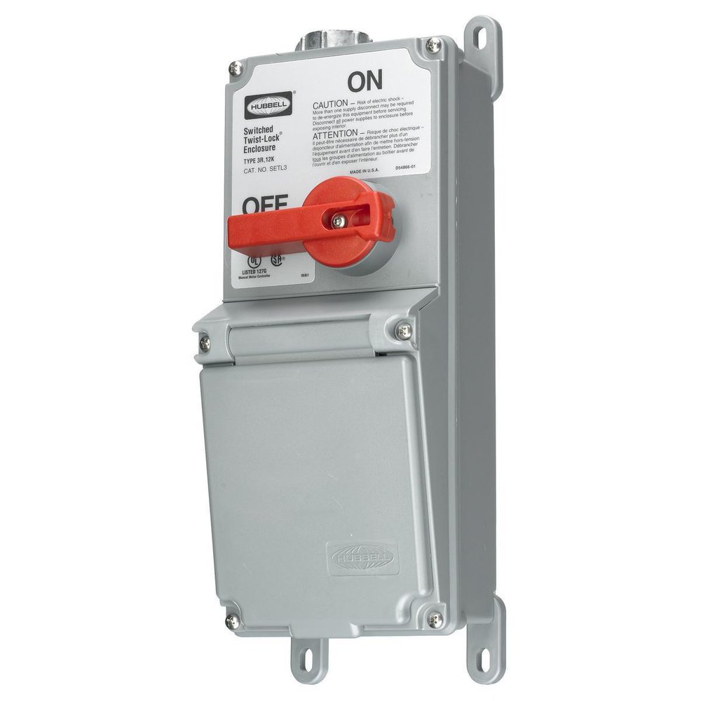 SETL3 HUB SWITCHED ENCLOSURE