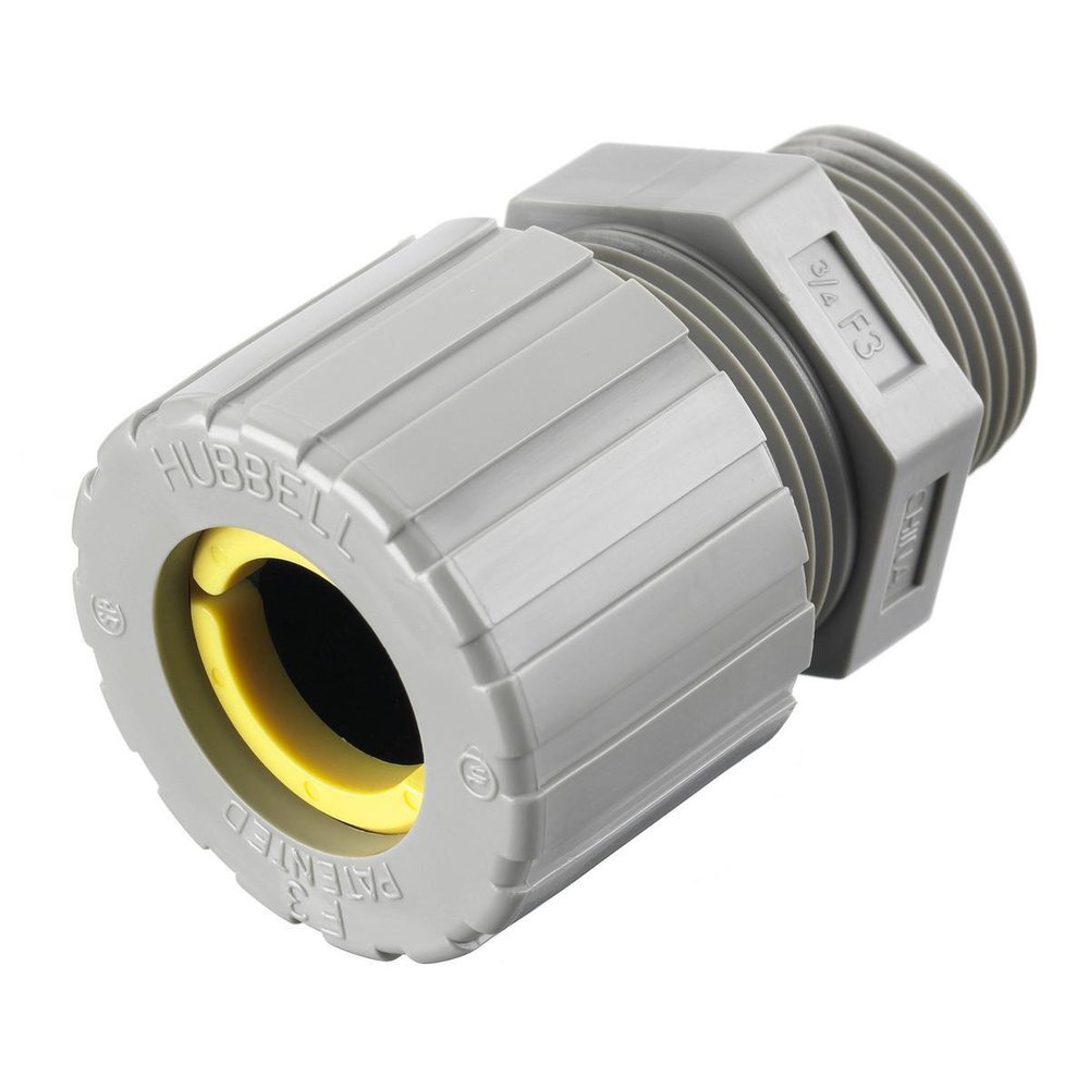 SHC1037CR HUB 3/4IN STR RELIEF CONN