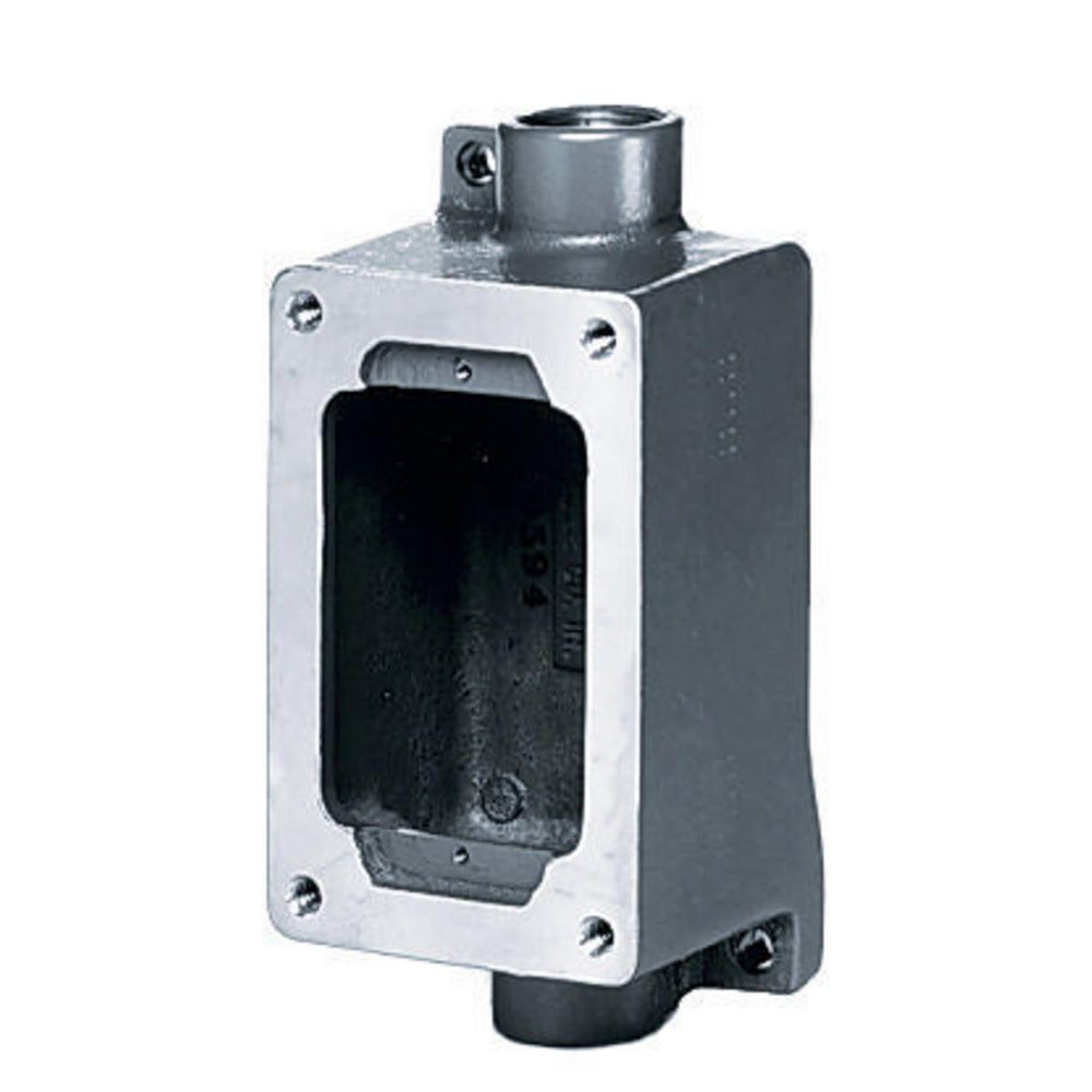 SWB4 HUBBELL SPLICE BOX 1-G