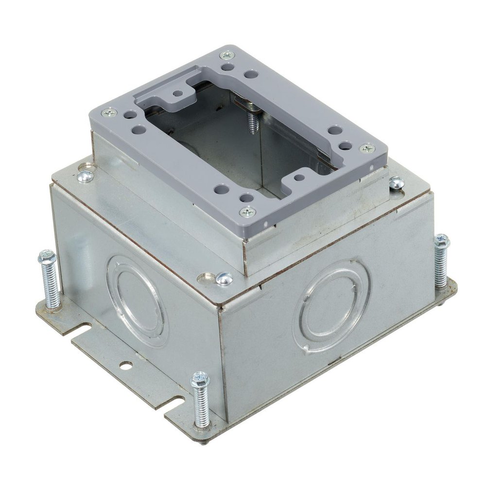 FB2431 HUBBELL RECT FLOORBOX STAMP