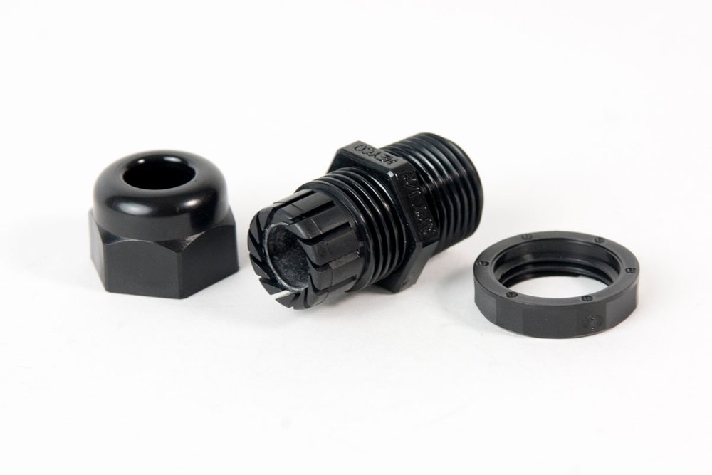 41276-04 BRISKHEAT 1/2 DIAMETER WATERTIGHT CONDUIT FITTING FITS CABLE 0.17 - 0.45 DIAMETER