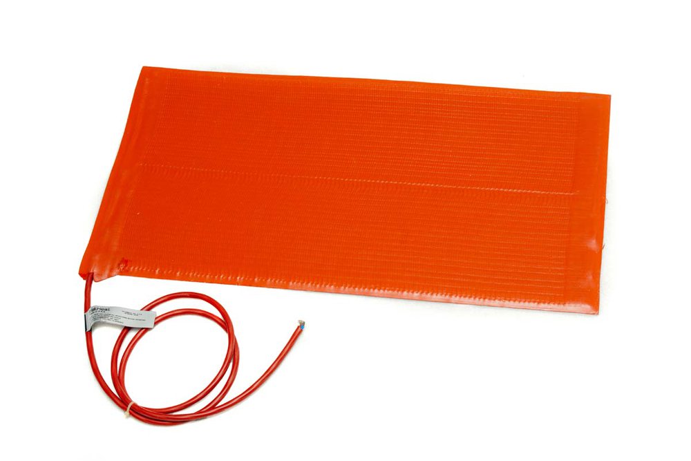 SRP18181P SRP SILICONE RUBBER HEATER 120VAC 405W 18IN X 18IN PRESSURE SENSITIVE ADHESIVE BACKING IP66 CSA CRUUS (UP TO
