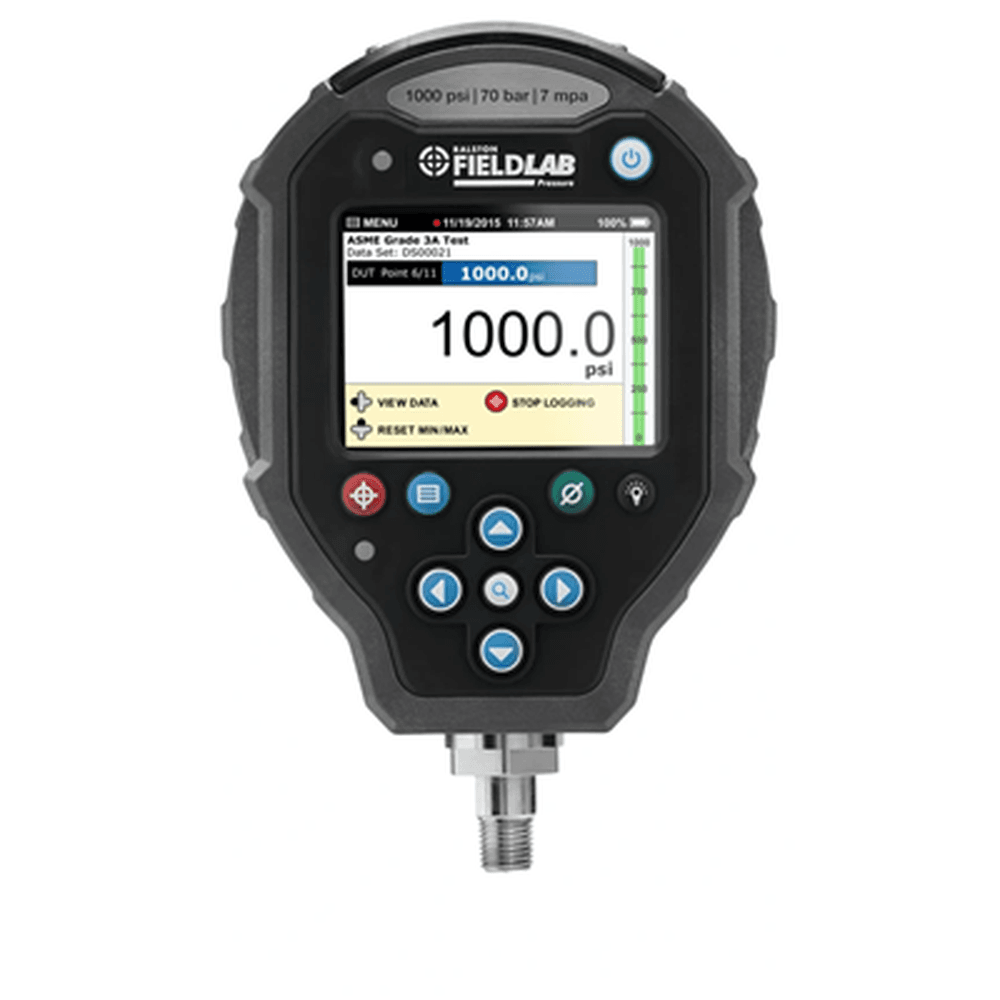 FLP1-GP-2M RALSTON FIELDLAB PRESSURE 1000PSI/ 70BAR/7MPA, 1/4" MALE NPT BOTTOM CONNECTION