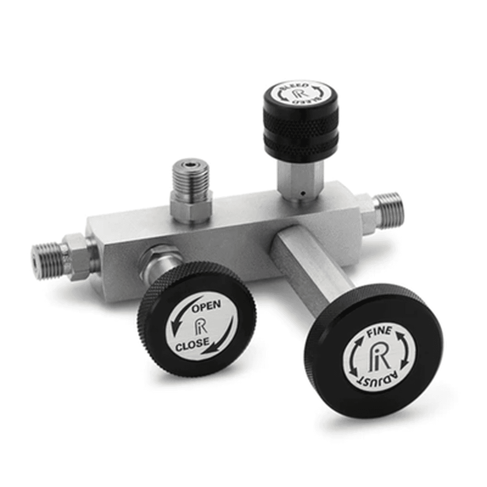 QSCM-0000-0-0 RALSTON SS MANIFOLD FINE ADJUST NO GAUGE CONNECTION