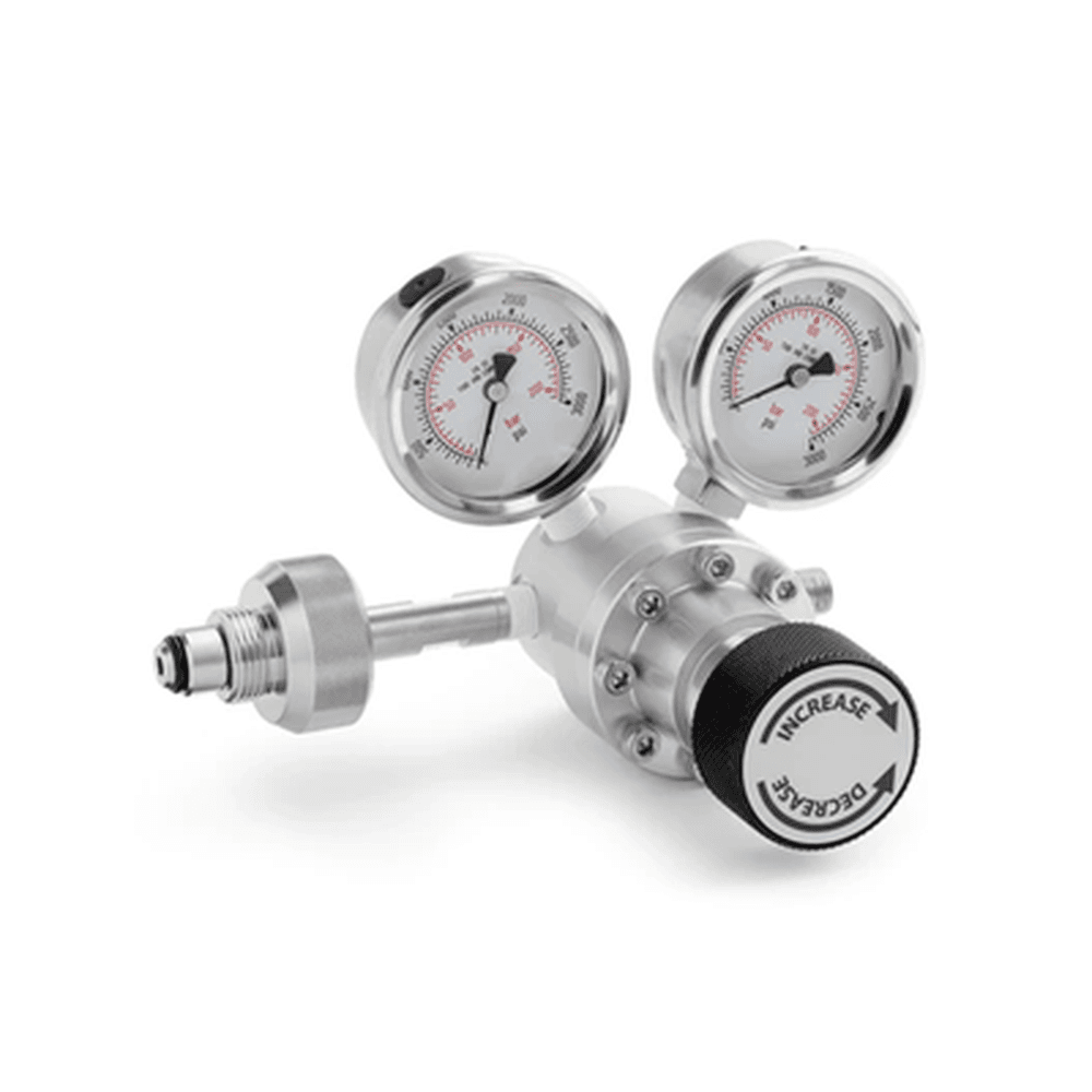 XREG-KIT0 RALSTON 3000PSI REGULATOR 2 PRESSURE GAUGES CGA 580 INLET CONNECTION MALE QUICK-TEST OUTLET CONN KIT