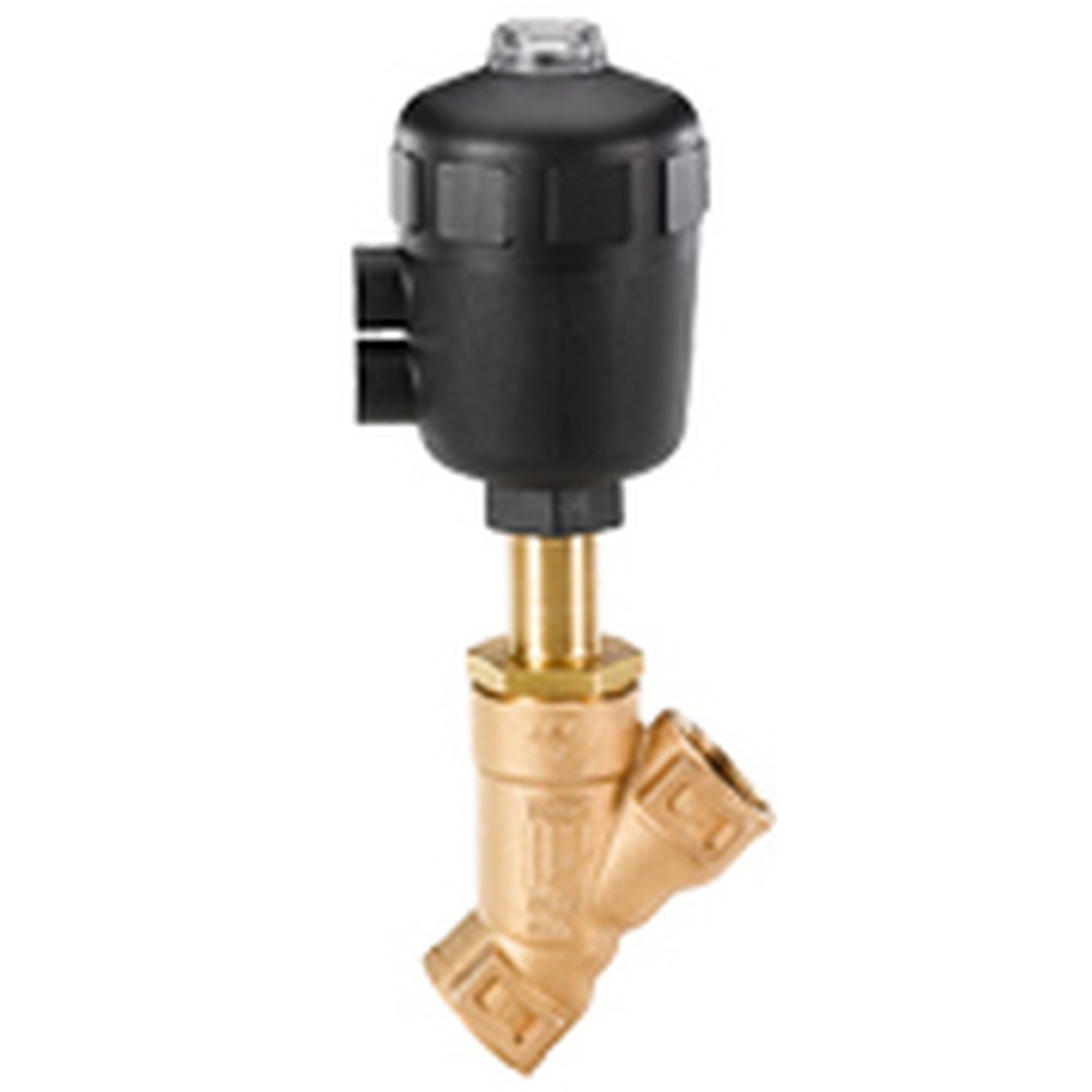 454611 BURKERT ANGLE VALVE. 2/2 WAY. NORMALLY CLOSED