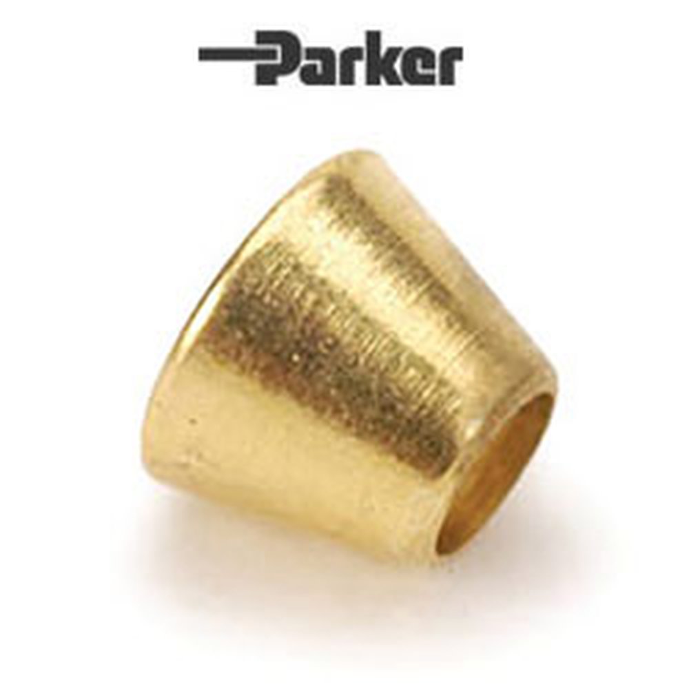 4FF4-B 1/4 PARKER A-LOK BRASS FRONT