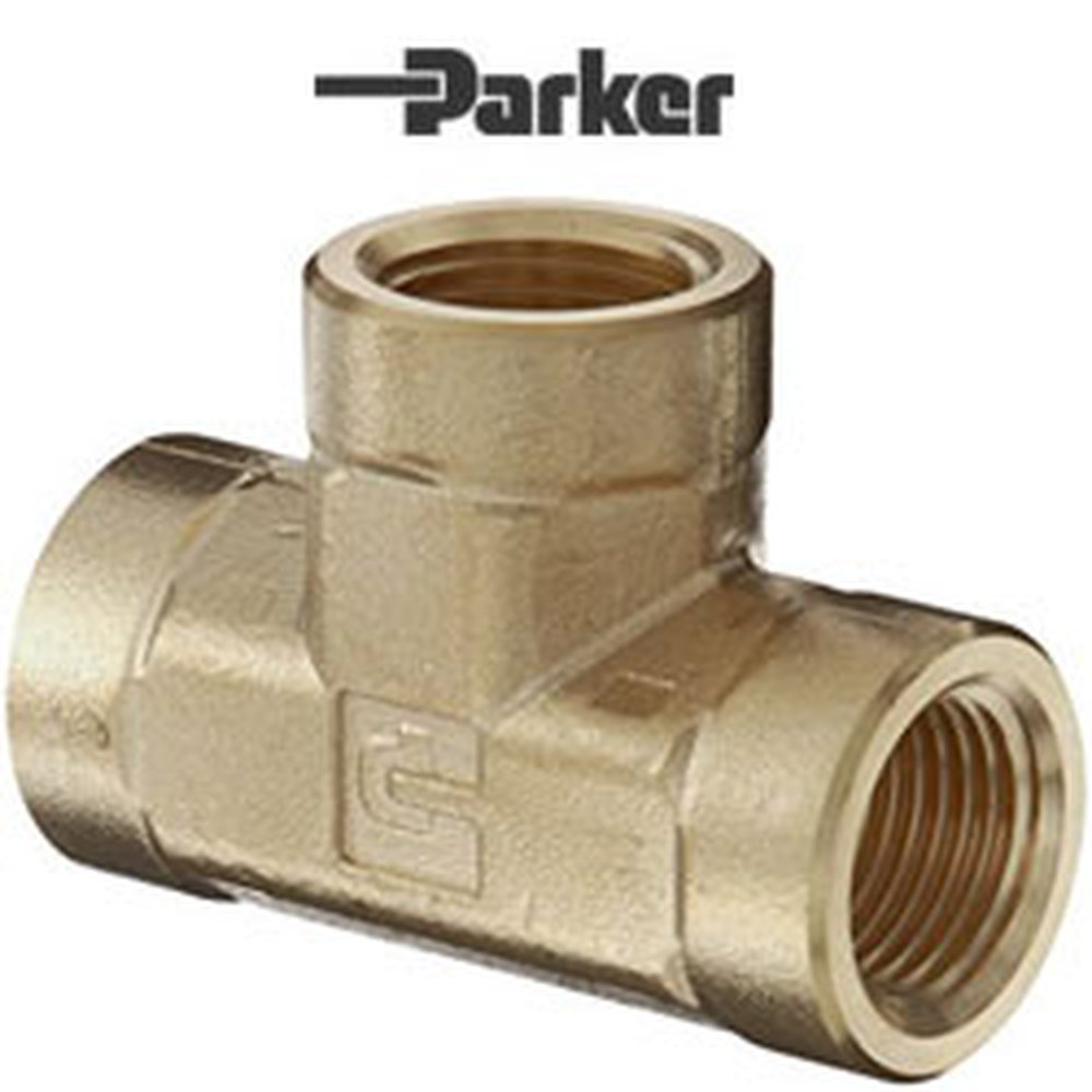 2-2-2 FT-B-C3 1/8 PARKER PIPE BRASS
