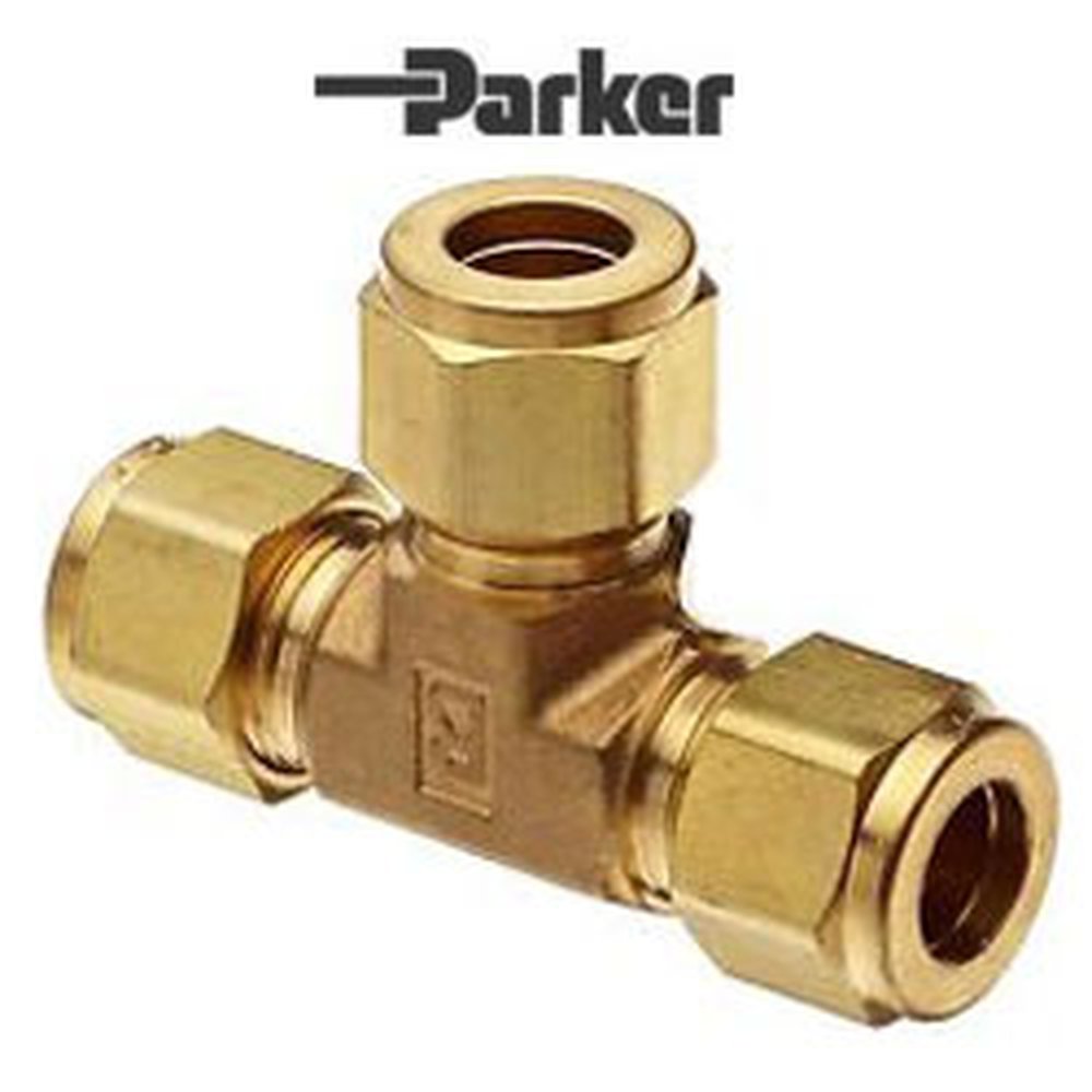 8-8-8 JBZ-B-C3 1/2 PARKER CPI BRASS UNION TEE