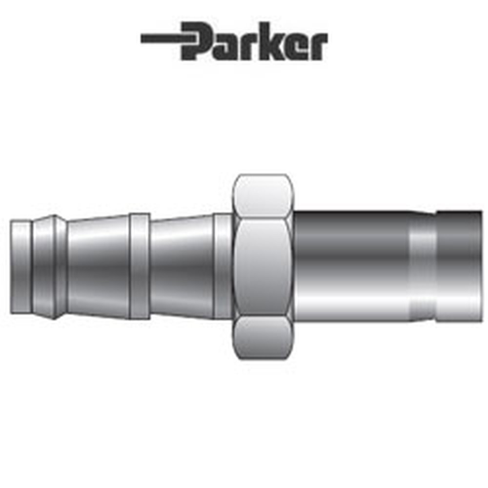 4-4 P2LZ6-SS 1/4 PARKER CPI 316SS PUSH-LOK TO CPI
