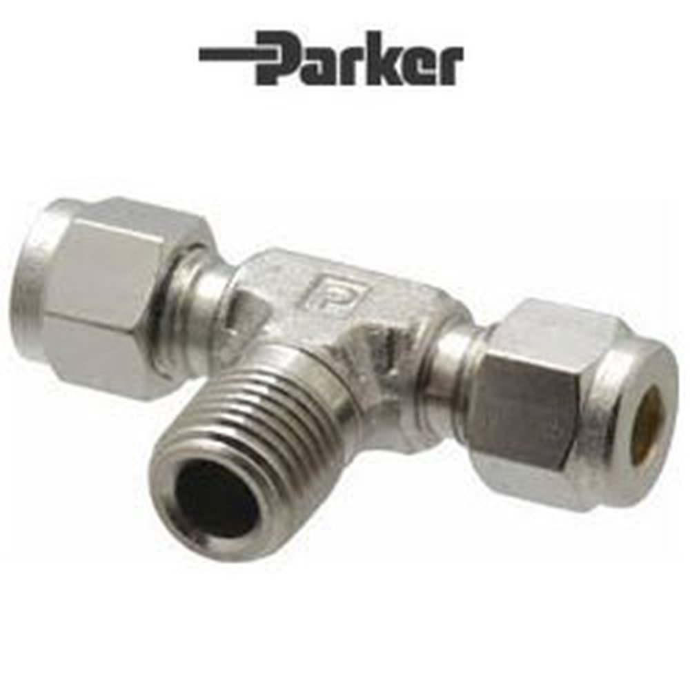 10-10-8 SBZ-SS-C 5/8 PARKER CPI 316SS MALE BRANCH TEE