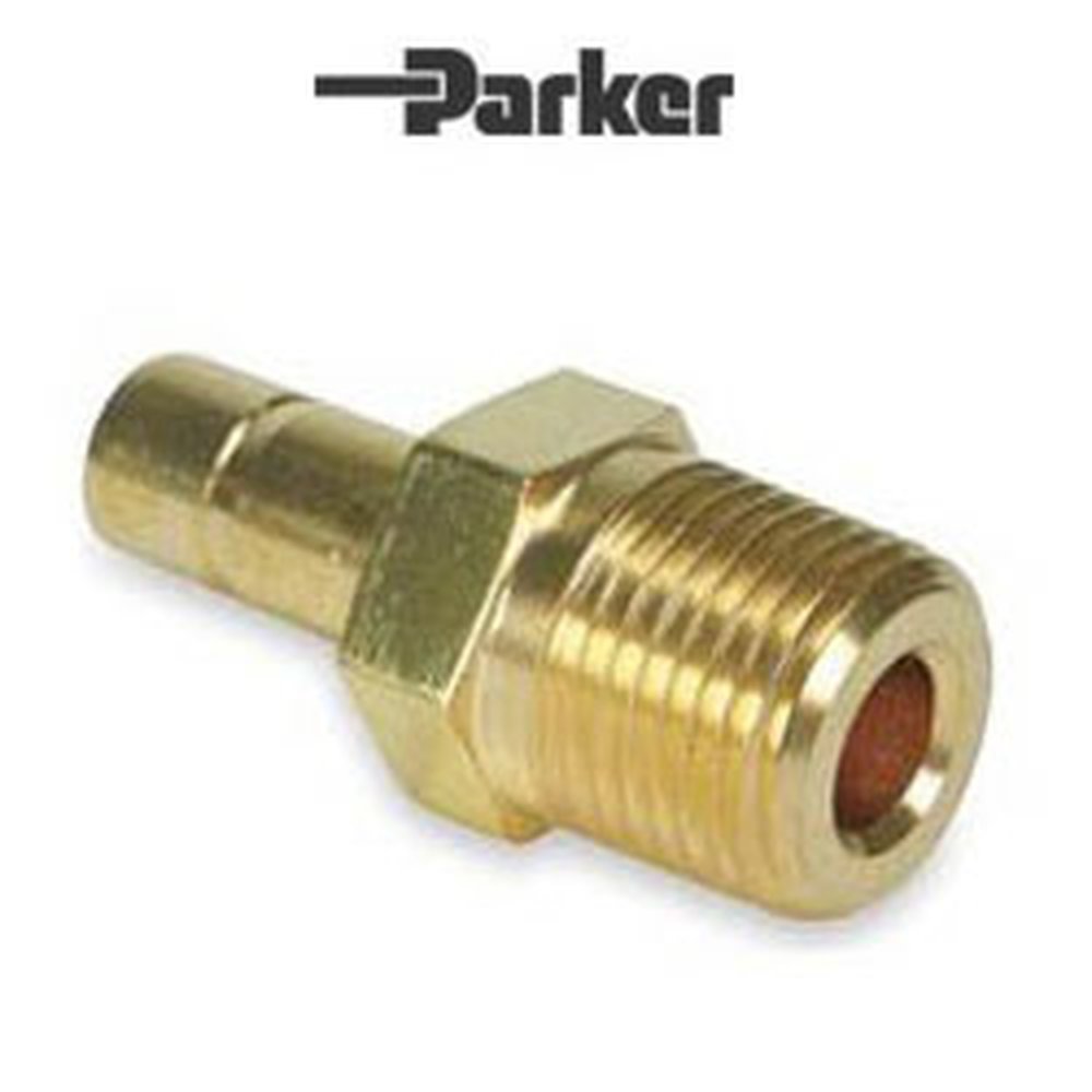 8-4R T2HF-B 1/2 CPI BRASS TUBE MALE