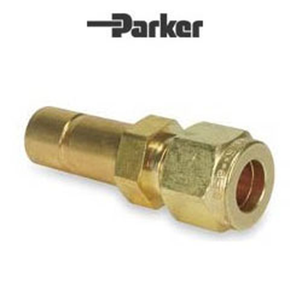 8TUR10-B 1/2 PARKER A-LOK BRASS TUBE END REDUCER