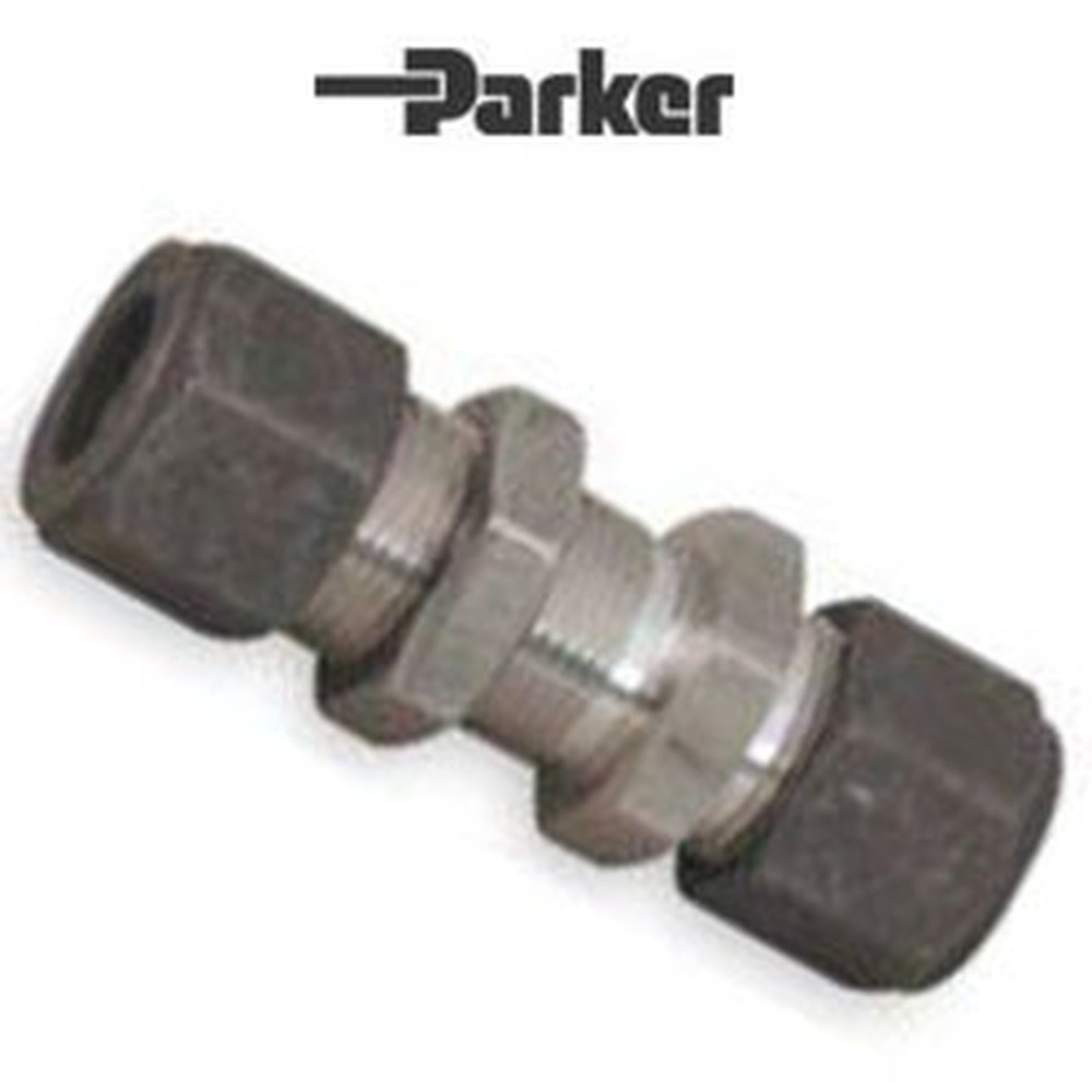 WBZ 8-8-SS 8MM PARKER CPI 316SS BULKHEAD UNION