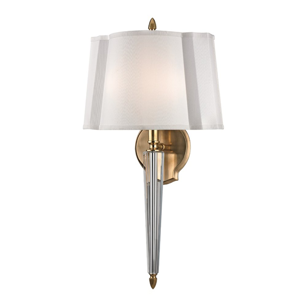 3611-AGB HUDSON 2 LIGHT WALL SCONCE