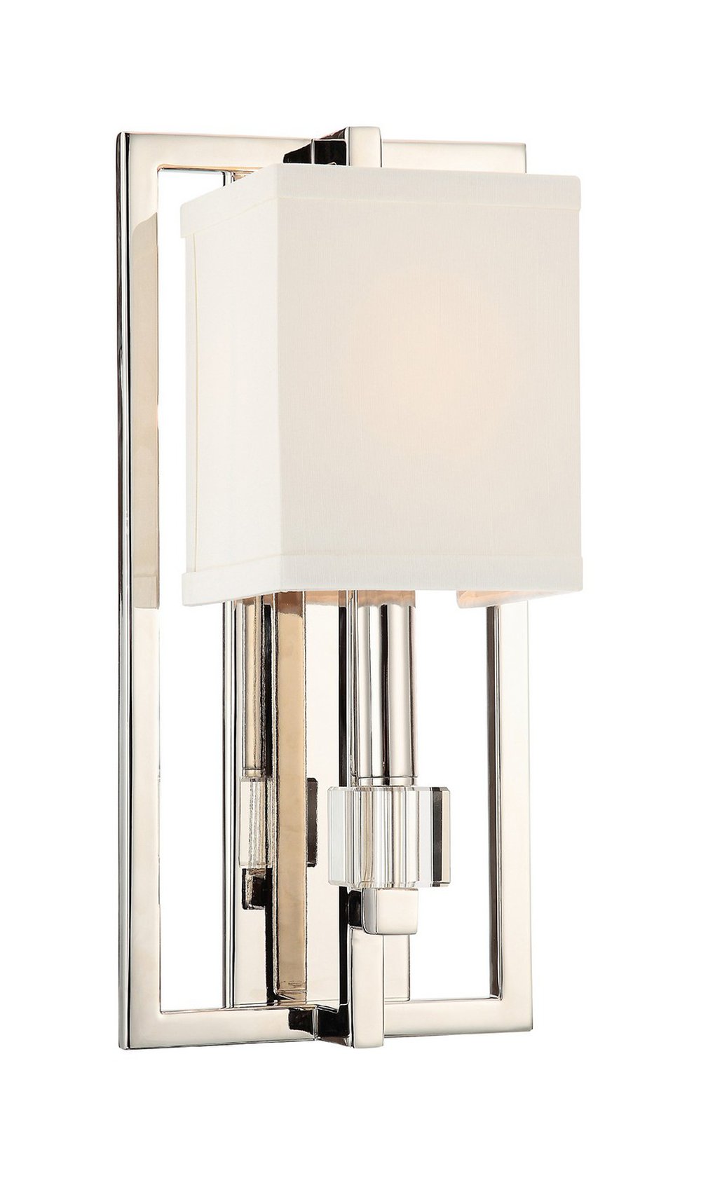 8881PN CRYSTORAMA ^DIXON^ SCONCE