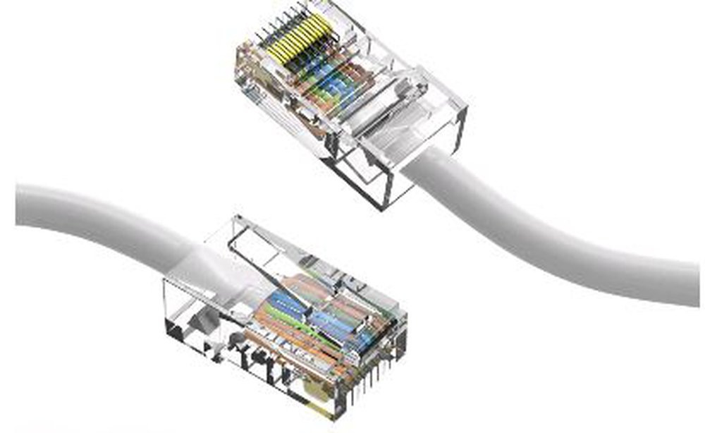 CAT6-01-WH LYNN CAT6 1 FT PATCH