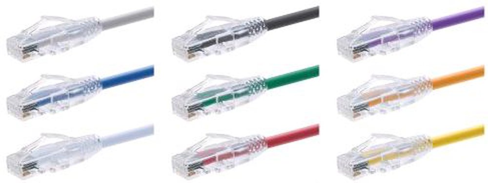 OLG25SBLC-007 MINI 28AWG CAT6A 7FT