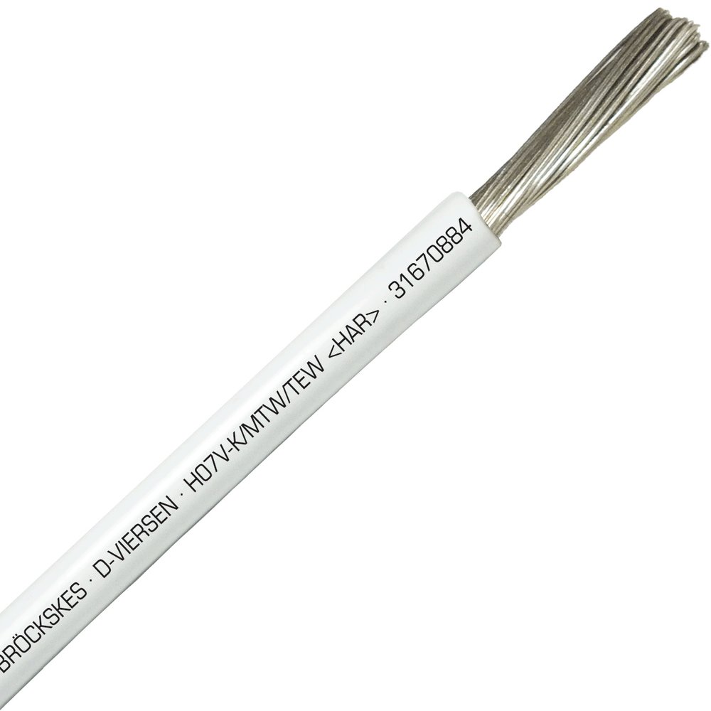 31670884 SAB CE 14 AWG WHITE HOOKUP