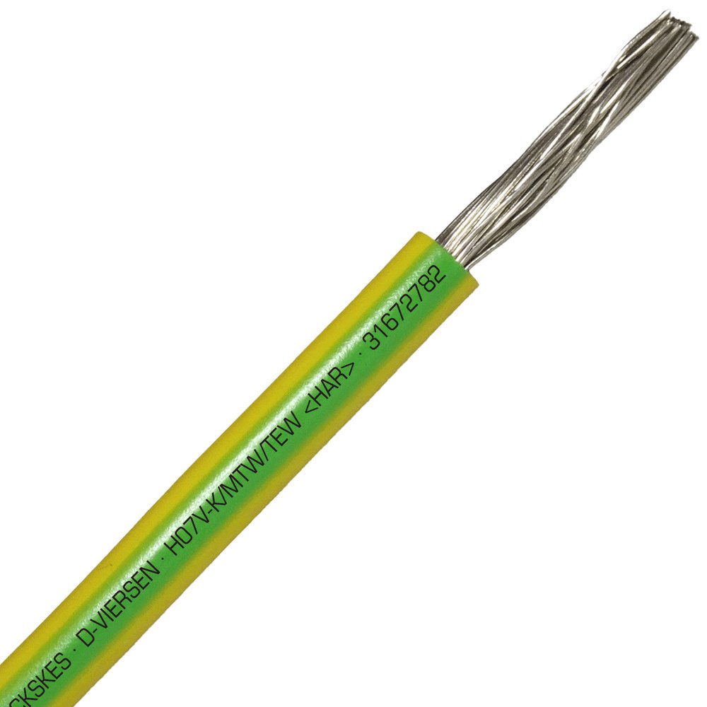 31672782 SAB 16 MTW CE GRE/YEL WIRE