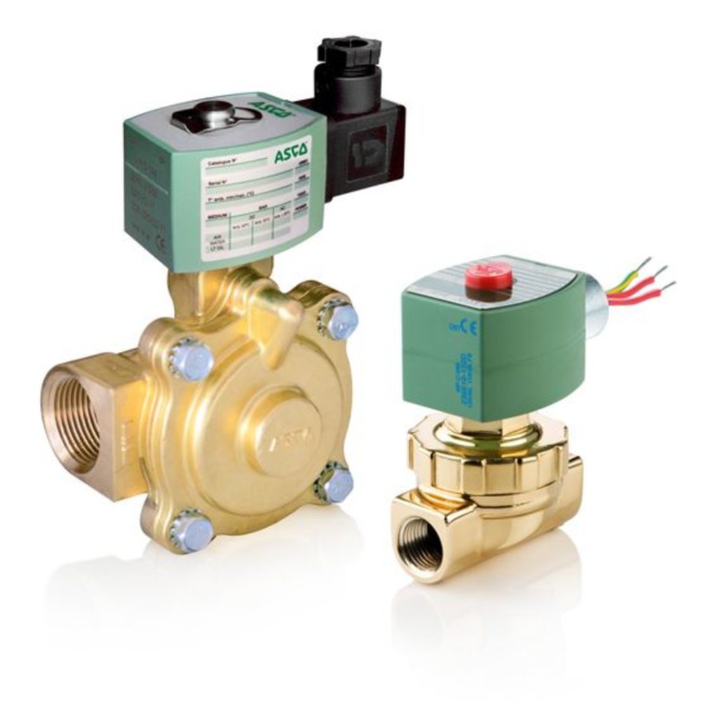 3/4 8220G409 BRS 2-WAY N/C 120/60 125 PSI STEAM MIN5 CV 8.8 ASCO VALVE