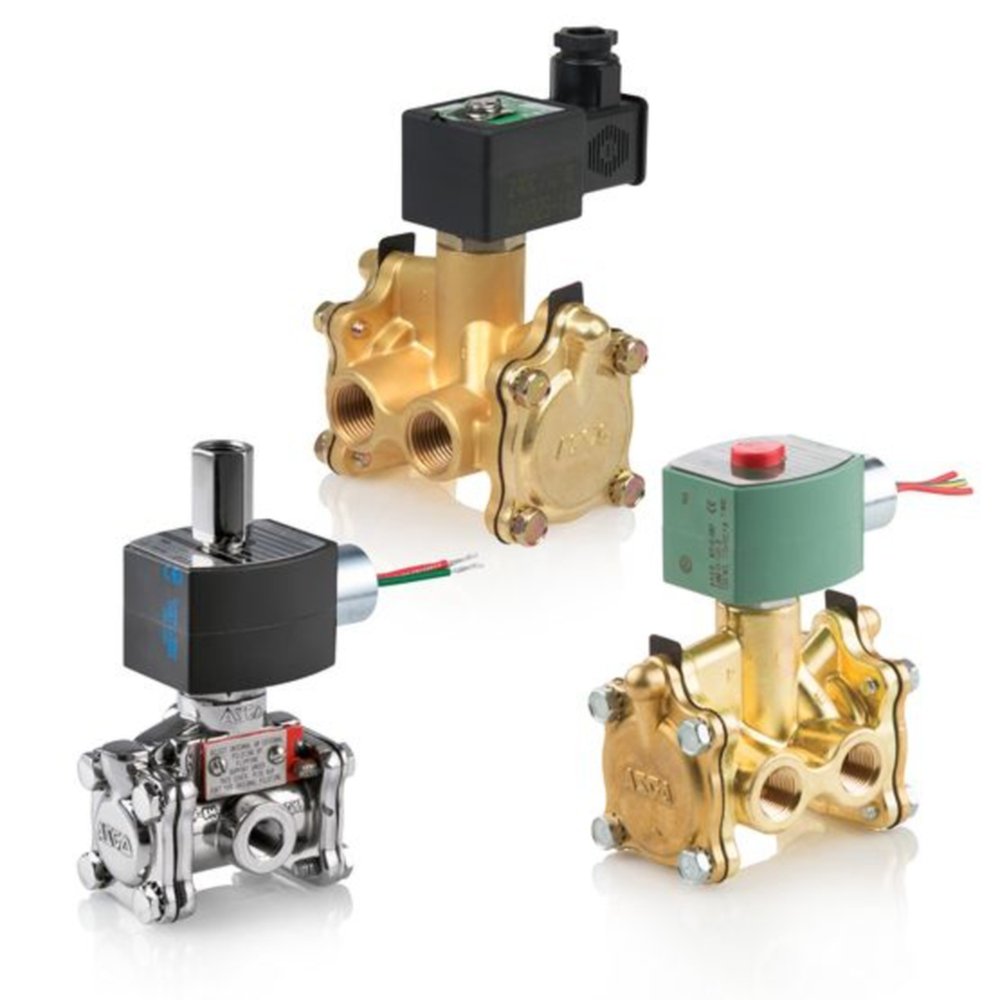 1/2 EF8316G24 BRS 3-WAY NC 120/60 250PSI H2O MIN10 CV 3.2 ASCO VALVE