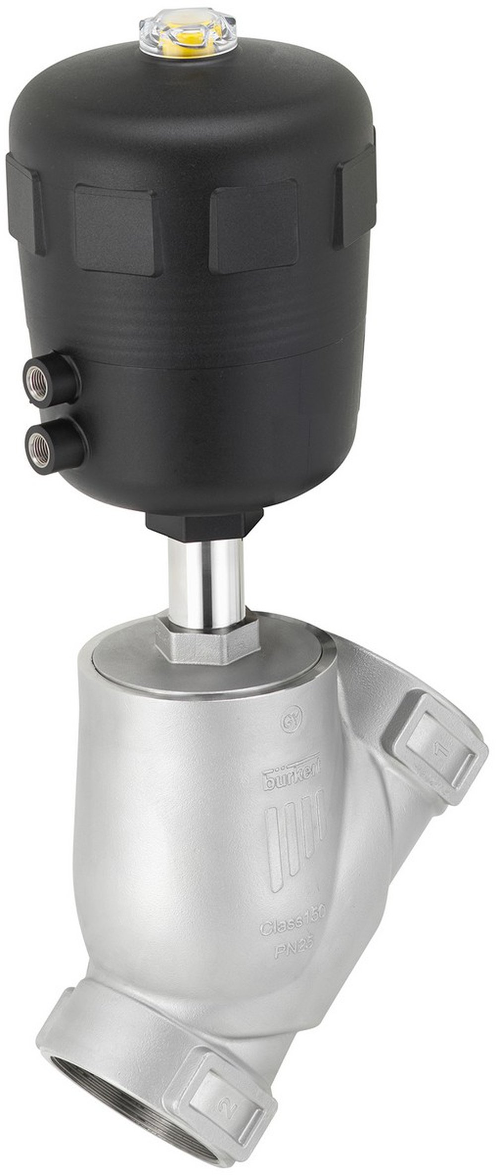 468203 BURKERT 2000-A-2-40,0-EE-VA-NM88-C-E 2000 NC 2/2 WAY 40MM 1 1/2 PTFE SS 316L NPT 40MM 1 1/2 PA-ACTUATOR SS INSERTS 63 MM