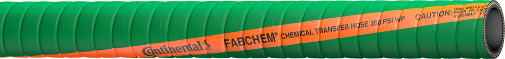 4 200 PSI GREEN FABCHEM CHEMICAL HOSE